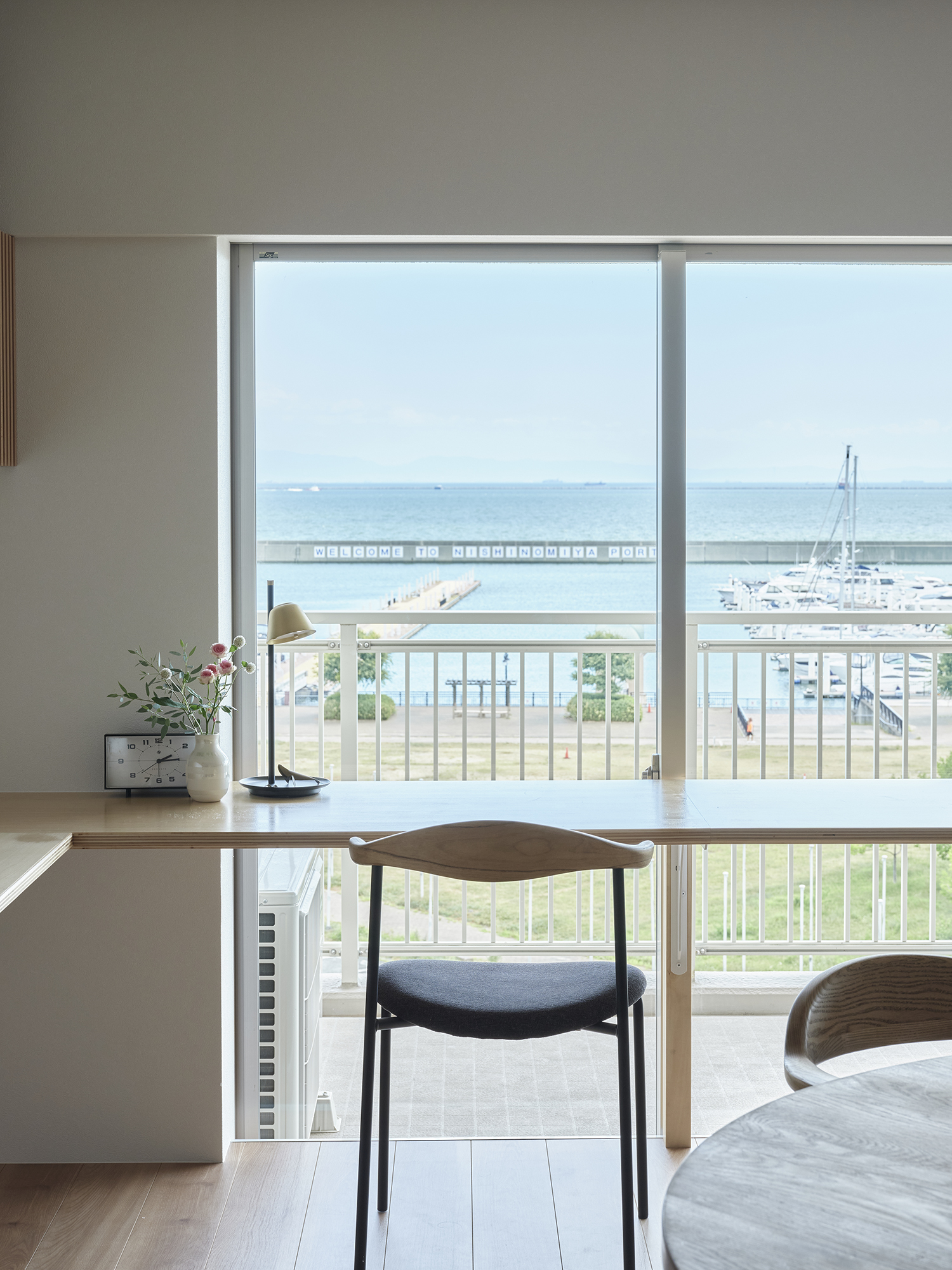 海の見える部屋からの景色